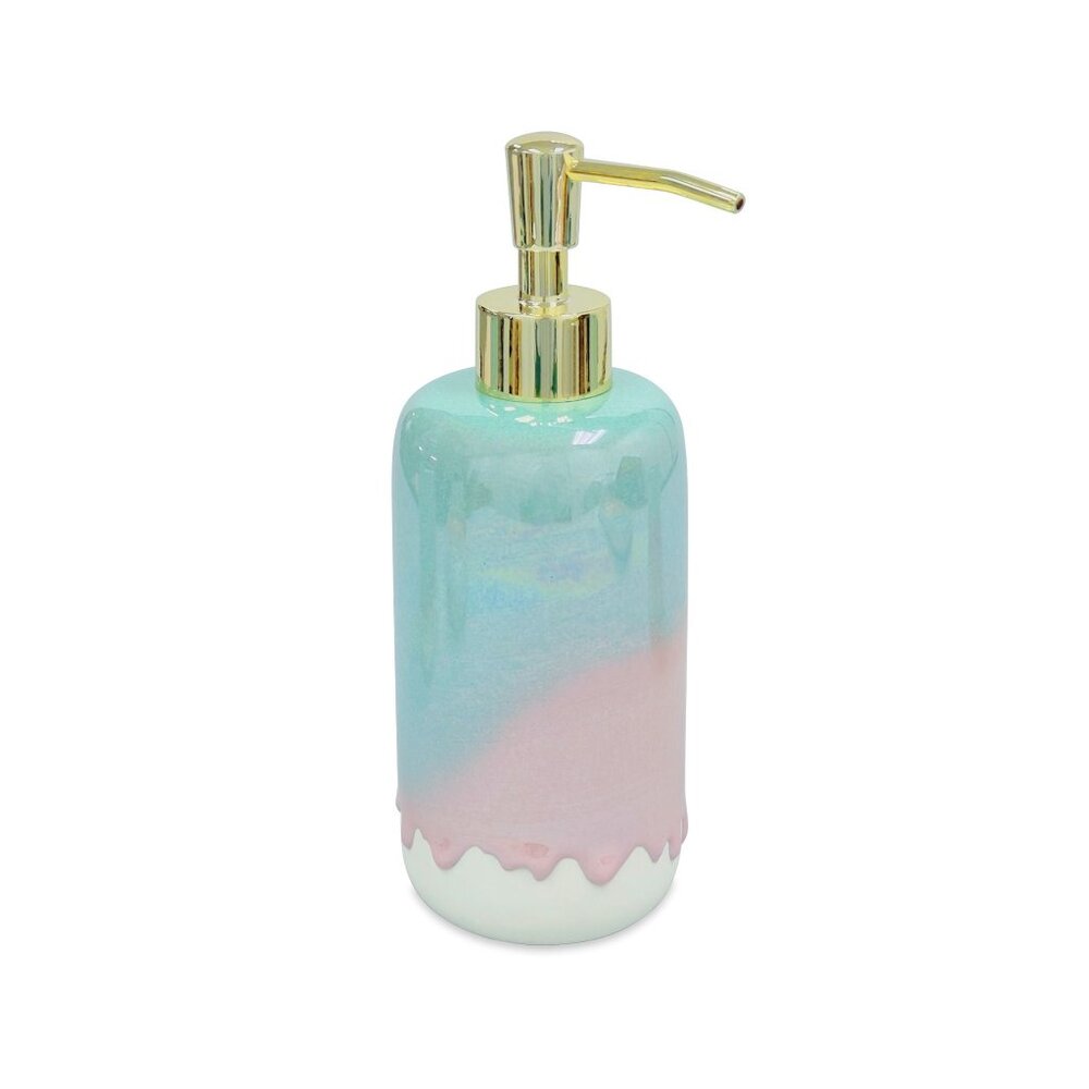 brand new Wild Sage Carissa Breakable Ceramic Soap / Lotion Dispenser